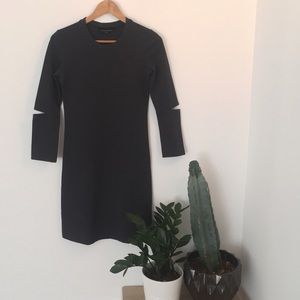 Cynthia Rowley A-Line Dress with Elbow Cutouts